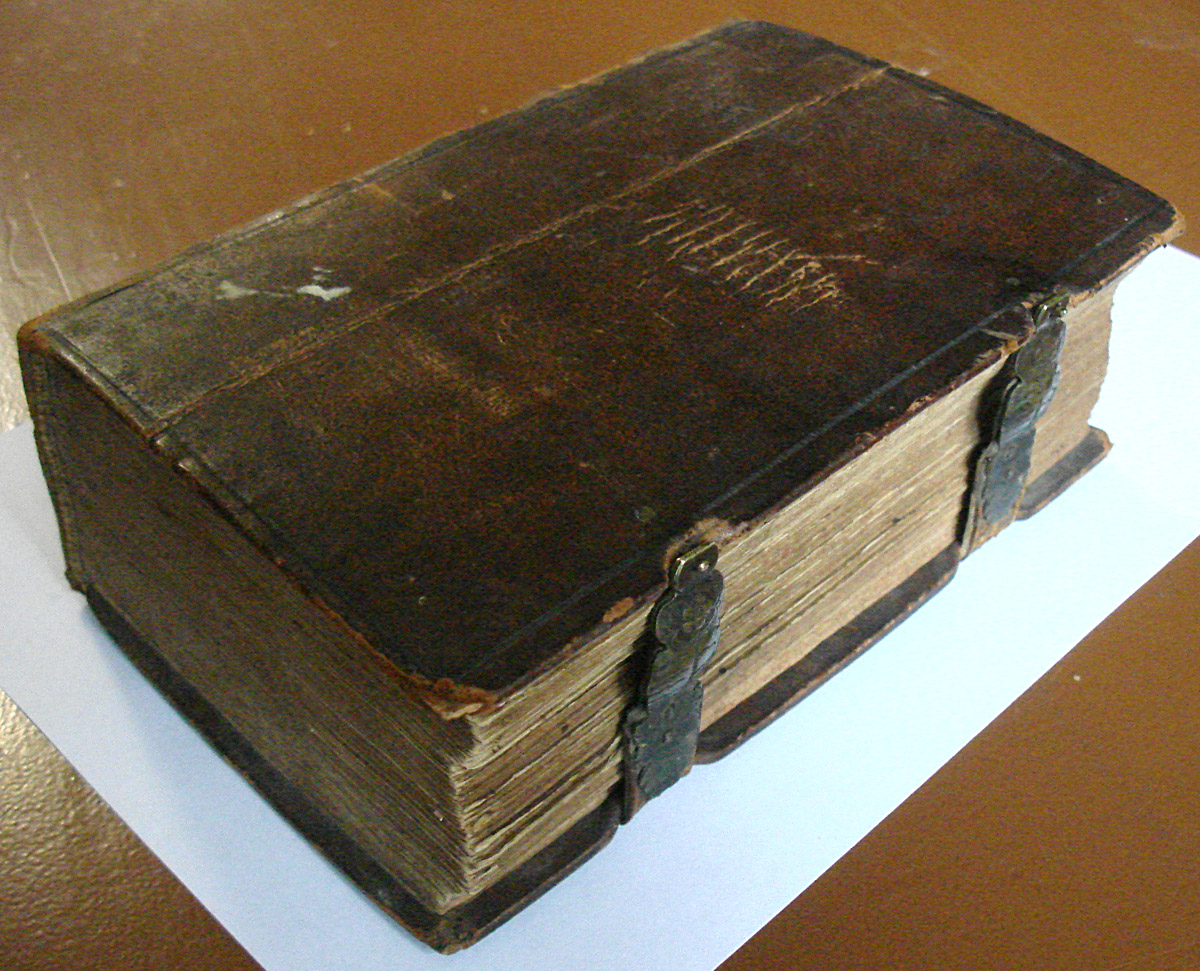 Taufbuch Namensregister 1640 1738 Einband